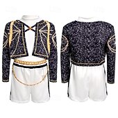 preiswerte Kostüme für Mädchen-Kpop-inspiriert Von koreanischen Idolen inspiriert Popstar Kostüm Festkleidung Virtuelles Idol for Mädchen Kinder Halloween Karneval Leistung Comic-Konzert Anime Expo