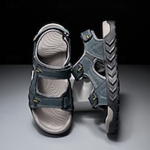 economico Sandali casual-sandali beige da uomo: eleganti calzature da esterno con vestibilità comoda e ad asciugatura rapida, ideali per la spiaggia, l'escursionismo e l'estate