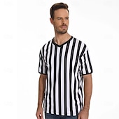 ieftine Costume de fani-Meciul Mondial de Fotbal 2026 Costum Cosplay Tricou Arbitru Cosplay Adulți Bărbați Halloween Carnaval Meci de fotbal Îmbrăcați-vă