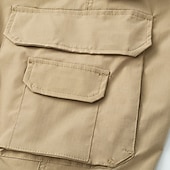 levne Cargo kalhoty-Pánské Kargo kalhoty Kalhoty Multi kapsa Kapsa s klopou Pevná barva Kamuflážní barva Větruvzdorné Pohodlné Denní Venkovní Dovolená Šik ven stylové Žlutá kamufláž Armádní zelená