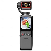 voordelige Actiecamera-4K HD actiecamera met 180° draaibare lens, beeldstabilisatie, 1,9 inch scherm, 2000 mAh batterij, lichtgewicht, ideaal voor vloggen. &amp;reis- en vlogapparatuur: strak design, duurzame constructie,