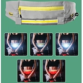 cheap Decorative Lights-COB Belt Light Breathable LED Waist Bag Light with 5 Modes Red Back Light for Night Hiking Running Camping Fishing Mining Industrial Operation
