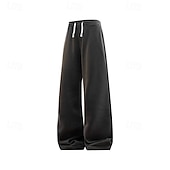 Χαμηλού Κόστους Ίσια Πόδια-Ανδρικά Αθλητικές Φόρμες Παντελόνι Fleece Παντελόνια Χειμωνιάτικο παντελόνι Φούτερ με ίσιο πόδι Κορδόνι Τσέπη Ελαστική μέση Σκέτο Άνεση Ζεστό Καθημερινά ΕΞΩΤΕΡΙΚΟΥ ΧΩΡΟΥ Αργίες Μοντέρνα Κλασσικό στυλ