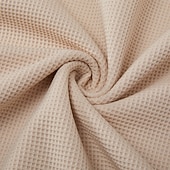 cheap Waffle Knit Tee-Men's Waffle T-shirt T Shirt Long Sleeve Half Zip Fall Fall &amp; Winter Solid Color Traditional / Vintage Casual Color Block Zipper Pocket Casual Home Outdoor Light Blue Black Green Top Tee for Men