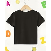  100% Baumwolle Kinder Mädchen Schwarz Grafik Kreuz 250-jähriges Jubiläum Amerikanische US-Flagge für Kinder T-Shirt Rundhalsausschnitt Kurzarm Urlaub Sport & Outdoor Alltagskleidung Aktiv Urlaub