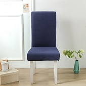 cheap Armchair Cover &amp; Armless Chair Cover-Water Resistant Polar Fleece Stretch Dining Chair Cover Soft Seat Slipcover for Home Kitchen Gift for Family(Not 100% Waterproof)