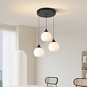 abordables Éclairages grappe-Suspensions LED modernes – lustres élégants pour escalier &amp; salon