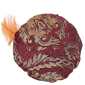 preiswerte Zubehör und mehr-Retro Vintage Mittelalterlich Renaissance Hut Prinz Vampir Edelmann Kostüm Herren Maskerade Party Erwachsene Hut