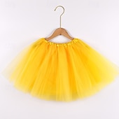 cheap Bottoms-Fancy Costume Tulle Skirt Tutu Skirt Retro Vintage 1980s Layered Puffy Neon Adults' Women's Halloween Carnival Party Performance Dance Ballet Dress Up