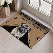 cheap Doormats-Funny Paw Print Doormat Visual Trap Floor Mat Non Slip Pet Theme for Doorway Entryway Bathroom Kitchen Indoor Outdoor Diatomaceous Earth Quick Dry Absorbent 20 x 31 inch
