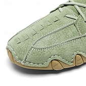 economico Stivaletti alla caviglia-stivali da uomo in similpelle verde fatti a mano: design unico e resistente con vestibilità comoda, ideali per l'uso casual, all'aperto e quotidiano