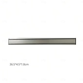 olcso Konyhai tárolás-1 db-os alumíniumötvözetből készült mágneses fali késtartó, tartós fém konyhai késtartó, lyukmentes tárolóállvány, erős mágnesek, helytakarékos kialakítás, könnyű hozzáférés és tisztítás, tökéletes