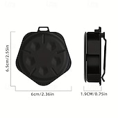 levne Úložiště a organizování-přenosná úložná schránka na mince, kompaktní organizér na mince, odolný cestovní držák na mince, stohovatelná nádoba pro snadné třídění a ukládání mincí