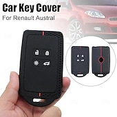 ieftine Pandative Auto și Ornamente-Husă cheie silicon pentru Renault Austral Kadjar Clio Megane Captur Arkana Koleos Zoe Scenic Dacia Sand 1 buc