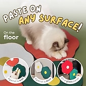 Недорогие Поддержка и уход за животными-Когтеточка для кошек, настенный скребок из гофрированного картона с самоклеящейся поверхностью, устойчивой к царапинам; сменный коврик для кошек