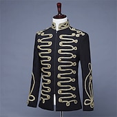 preiswerte Oberteile-Retro Vintage Rokoko Mantel Maskerade Zirkusjacke langarm Prinz Aristokrat Kostüm Herren Karneval Maskerade Veranstaltung / Fest Erwachsene Mantel Herbst Winter
