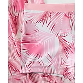 זול טנקיני וביקיני לגלישה-בגדי ריקוד נשים סטים של ביקיני בגד ים ביקיני גבוה עם מותן מרופד טרופי הגנת UV גמישות גבוהה ללא שרוולים בגדי ים גלישה צלילה שנרקול קיץ