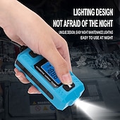 billige automatiske verktøy-Bilkretstester, 611 sikringslekkasjedetektor, isolasjonsmateriale, batteridrevet, 36 V driftsspenning, med LCD-skjerm og forbelysningsfunksjonalitet, for bilelektrisk