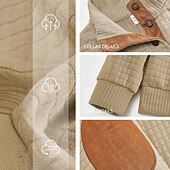 abordables Survêtements de base-Homme Sweat-shirt Ensemble Survetement Sweat à capuche gaufré Ensemble de tenues Col montant Quotidien Extérieur Sports Jacquard Cordon de serrage Boutonner Bloc de Couleur Rouge vin Tenues de Sport