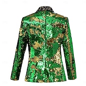 Χαμηλού Κόστους Αριστος-Ντίσκο Δεκαετία '80 Smoching Κοστούμια &amp; Σακάκια Πρίγκηπας Πούλιες Γεωμετρικό Φανταχτερή Φόρεμα Ανδρικά Αποκριάτικη Στολή Απόκριες Νέος Χρόνος