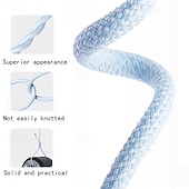 preiswerte Ladekabel-2er-Pack PD 60W USB C zu Typ C Farbige Kabel Schnelles Laden für Apple iPhone 15 16 Pro Huawei Xiaomi Samsung Typ C Gewebtes Kabel Zubehör