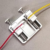 billige klemmer og tang-kraftig sveisetvinge i aluminium med temperaturbestandig kjeve for montering av kretskort, loddetrådklemme, loddeinnretning for ledningsmontering, sveisebordklemmeverktøy