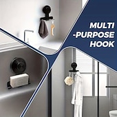 tanie Gadżety łazienkowe-Wytrzymały uchwyt na maszynkę do golenia ze stali nierdzewnej o wadze 15,43 funta do prysznica - uchwyt ścienny do łazienki ze stali nierdzewnej 304, odporny na uszkodzenia, zdejmowany haczyk na