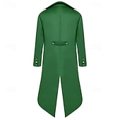economico Cime-Vittoriano Medievale Steampunk Cappotto Giacca Frac Gentiluomo Costume Per uomo Halloween Carnevale Mascherata Feste Bambini Adulti Cappotto