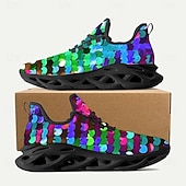 Χαμηλού Κόστους Ανδρικά υποδήματα-Ανδρικά Αθλητικά Παπούτσια με Σχέδιο Κονφίτι - Άνετα Γιορτινά Παπούτσια για Παρελάσεις Καρναβαλιού Οδικές Γιορτές Θεματικά Πάρτι  Αργίες σε Χαλαρή Ατμόσφαιρα