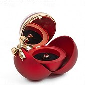 זול ירד ל-30 $-קופסת טבעות פרחי ורדים אלגנטית, מיכל בצורת כדור להצעות אירוסין, חתונות ואירועים מיוחדים