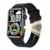 baratos Seleções de Valor-G50 Relógio inteligente 1.57 polegada Relógio inteligente Bluetooth Podômetro Aviso de Chamada Monitoramento de Atividade Física Compatível com Smartphone Unisexo Suspensão Longa Chamadas com Mão