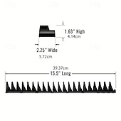 Недорогие Стойки для хранения-Набор магнитных шестигранных ключей — профессиональный модульный ящик для инструментов, прочный полипропиленовый материал, вертикальный органайзер для инструментов с 23 отделениями, черно-красный,