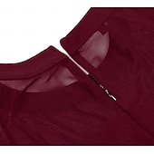 billiga Klänningar-Femtiotal Retro / vintage Klänningar Swing klänning Korta ärmar Ensfärgat Maskeradkläder Dam Karnival Maskerad Dagliga kläder Möhippa Vuxna Klänning