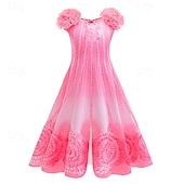 お買い得  女の子のドレスアップコスチューム-ブックウィーク 2026 魔法の魔女 ファンタジー プリンセス おとぎ話 善良な魔女ドレス ファンシーコスチューム カーニバルコスチューム プリンセス 女の子用 子供用 クリスマス カーニバル ブックウィーク パフォーマンス パーティー