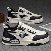 Χαμηλού Κόστους Καθημερινά Sneakers-Ανδρικά λευκά και μπλε αθλητικά αθλητικά παπούτσια – ελαφριά και ανθεκτικά παπούτσια για τρέξιμο με αναπνεύσιμο άνω μέρος, ιδανικά για αθλήματα, γυμναστήριο και casual εξόδους