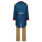 preiswerte Outfits-Set 250-jähriges Jubiläum USA Retro Vintage Mittelalterlich Outfits langarm George Washington Kolonial Revolutionskrieg Kostüm Herren Karnevalskostüm Karneval Unabhängigkeitstag 4. Juli Erwachsene