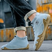 economico Stivaletti alla caviglia-stivali da uomo in similpelle verde fatti a mano: design unico e resistente con vestibilità comoda, ideali per l'uso casual, all'aperto e quotidiano