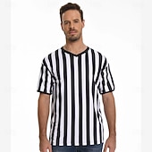 ieftine Costume de fani-Meciul Mondial de Fotbal 2026 Costum Cosplay Tricou Arbitru Cosplay Adulți Bărbați Halloween Carnaval Meci de fotbal Îmbrăcați-vă