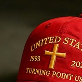  Férfi Uniszex Egyesült Államok 250. évfordulós kalapja Baseball sapka Szalmakalap Kamionos kalap Medence Rubin Poliészter Állítható Hazafias Szabadság Sportok Napi Szabadtéri Utcai öltözék Zászl