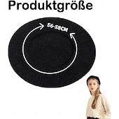 preiswerte Accessoires-Barett Pantomimenkünstler Pantomime-Clown Zirkus Cosplay-Kostüm Erwachsene Herren Damen Halloween Karneval Party Leistung Verkleiden