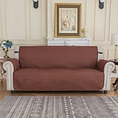 abordables Funda de sofá-Funda de sofá acolchada elástica e impermeable, apta para mascotas, funda protectora de cojín para el hogar, sala de estar, regalo para dueños de mascotas