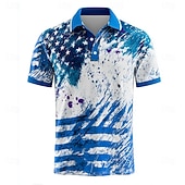  4. července 2026 250. výročí Dne památky Pánské Streetwear US vlajka Krátký rukáv Tričko Příležitostné ulice