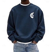 Недорогие Патриотические 250 футболки-4 июля 2026 года 250-й День памяти Мужская дизайнерская 3D печать Crew Neck Длинный рукав толстовка Ежедневная