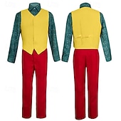  ジョーカー セット スーツ＆ブレザー 仮装パーティー for 男性用 成人 カーニバル パーティー 性能