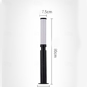 cheap Outdoor Wall Lights-Modern Creative Outdoor Lights 60/80/100cm Bollard Lights LED Waterproof Garden Lights Pathway Lights
