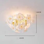 economico Luci Isola cucina-4 luci 6 luci 45 cm Design a isola Luci da Soffitto Metallo Vetro Galvanizzato Contemporaneo 110-120V 220-240V