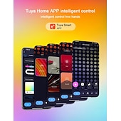 お買い得  スマートライトストリップ-スマートな屋外用ストリングライト、調光可能な LED 電球を備えた RGB 屋外用ライト、IP65 防水、パティオ、裏庭用のシーンモードを備えた色が変わる温白色ライト、アプリ制御