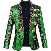 Χαμηλού Κόστους Αριστος-Ντίσκο Δεκαετία '80 Smoching Κοστούμια &amp; Σακάκια Πρίγκηπας Πούλιες Γεωμετρικό Φανταχτερή Φόρεμα Ανδρικά Αποκριάτικη Στολή Απόκριες Νέος Χρόνος