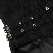 Χαμηλού Κόστους Ενδύματα-Σετ Πανκ &amp; Γκόθικ Μεσαίωνα Jachetă Φράκο Πουκάμισο Μακριά Μανίκια Vampires Ευγενής Φανταχτερή Φόρεμα Ανδρικά Φαντασία βασιλικός Steampunk Χριστούγεννα Απόκριες Επίδοση Σκηνή Ρεν Φερ Ενήλικες