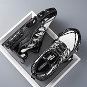 economico Sneakers Casual-scarpe da ginnastica da uomo nere da corsa – scarpe sportive ad alte prestazioni per la corsa, la palestra e le attività all'aperto, leggere con suola ammortizzata per comfort e stabilità